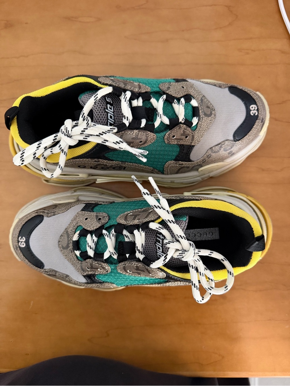 Gucci X Balenciaga Hacker project Triple S shoes - Picture 5 of 14